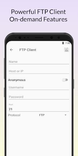 FTP Tool - FTP Server & Client Capture d'écran 2