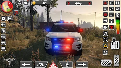 Police Car Spooky Parking 3d 스크린샷 2