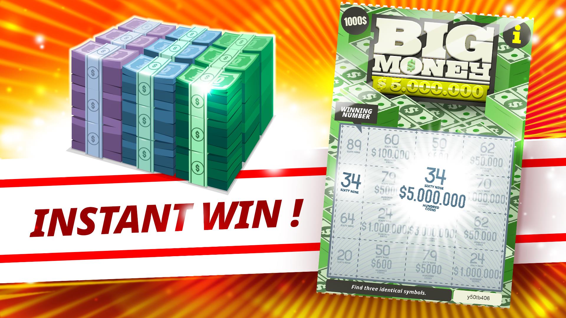 Screenshot Lottery Scratchers - Winners 2