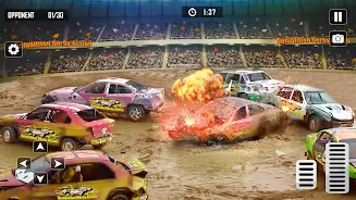 ภาพหน้าจอ X Demolition Derby: Car Racing 3