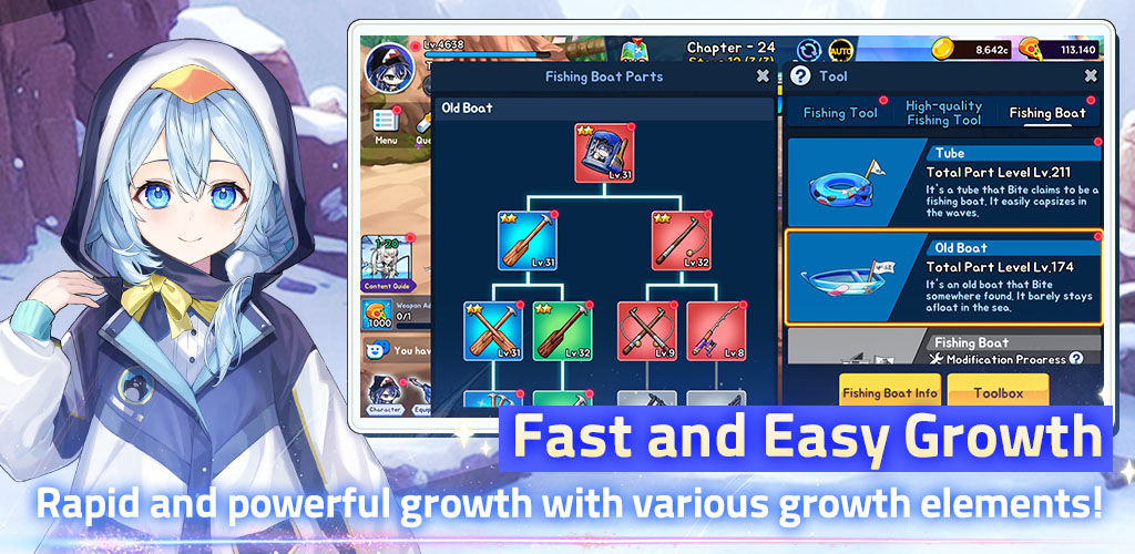 Screenshot SHARK GIRLS : IDLE RPG Mod 3