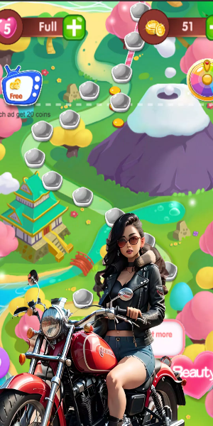 MotorcycleGril экрана 1