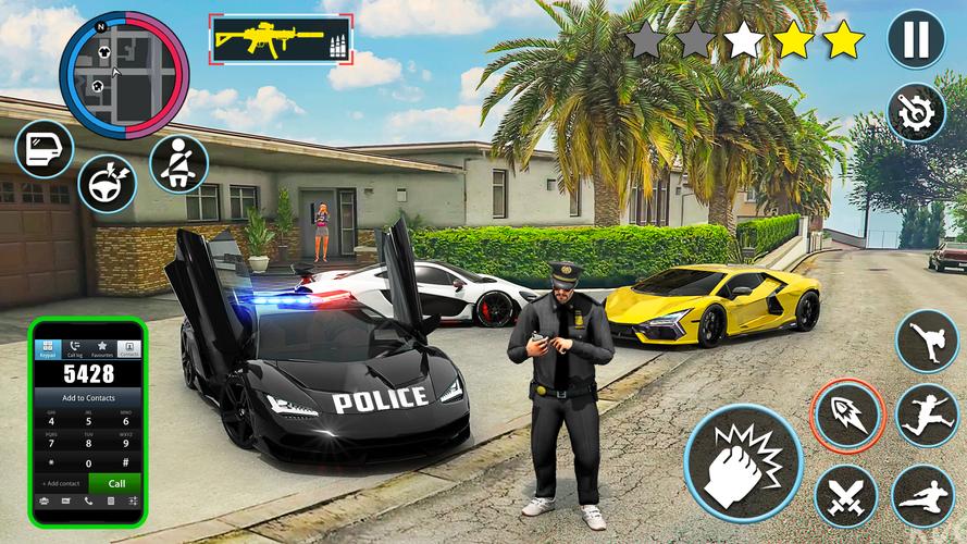 Police Game Transport Truck Screenshot 1