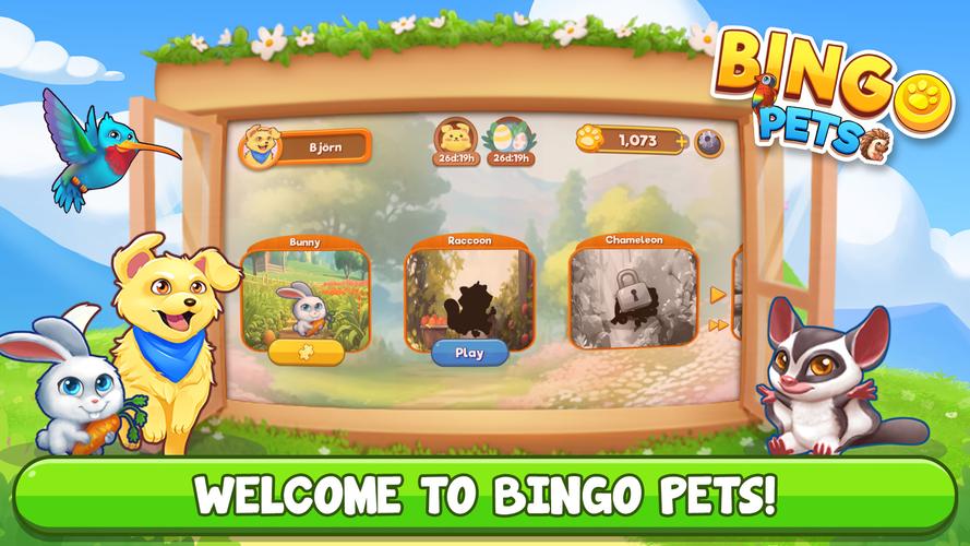 Bingo:  Free the Pets captura de pantalla 1