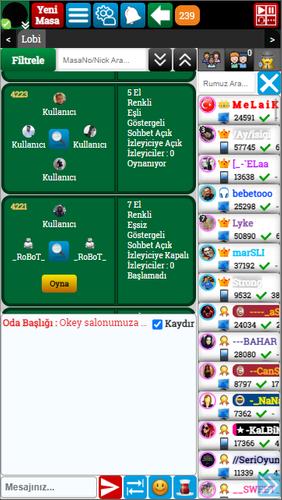 OkeyMobil.Com Okey Oyunu Oyna屏幕截圖1