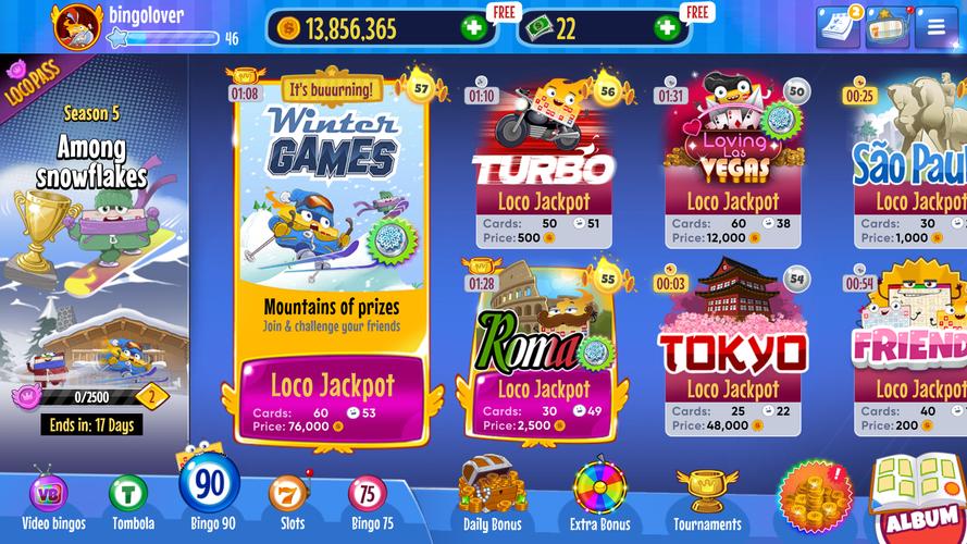Screenshot Bingo Lotto Tombola Online 2