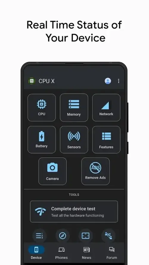 CPU X screenshot 1