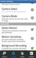 Screenshot Security Camera App 3