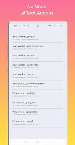 Unicode ⇄ Zawgyi captura de pantalla 3