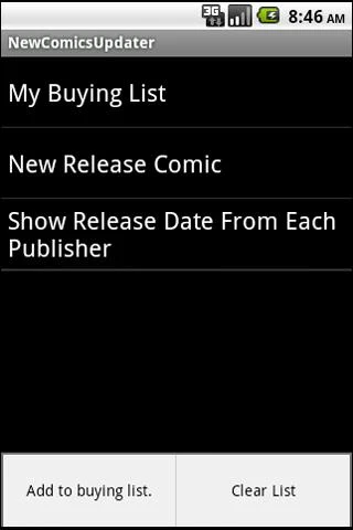 Thai New comics Updater屏幕截圖1