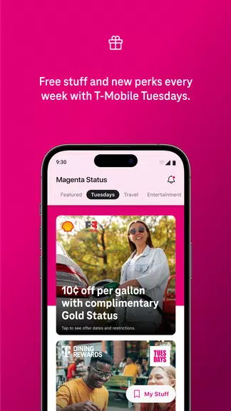 T Life (T-Mobile Tuesdays) экрана 3