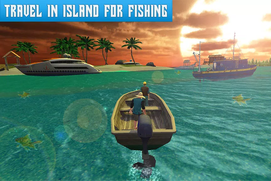 Boat Fishing Simulator Hunting屏幕截圖2
