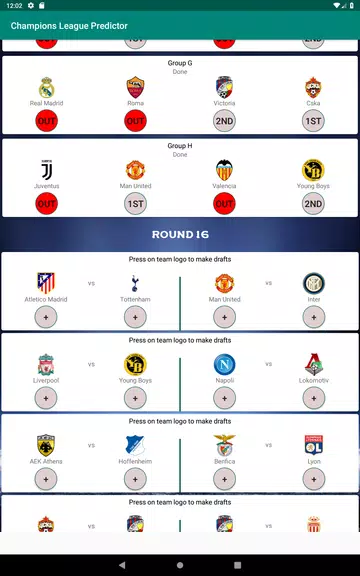 Champions Football Predictor স্ক্রিনশট 4