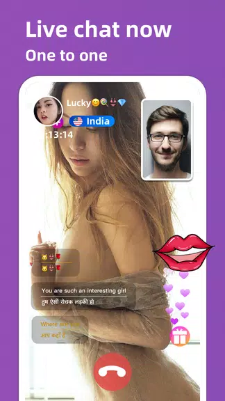 Live chat: Video chat with girl text now free date ekran görüntüsü 2
