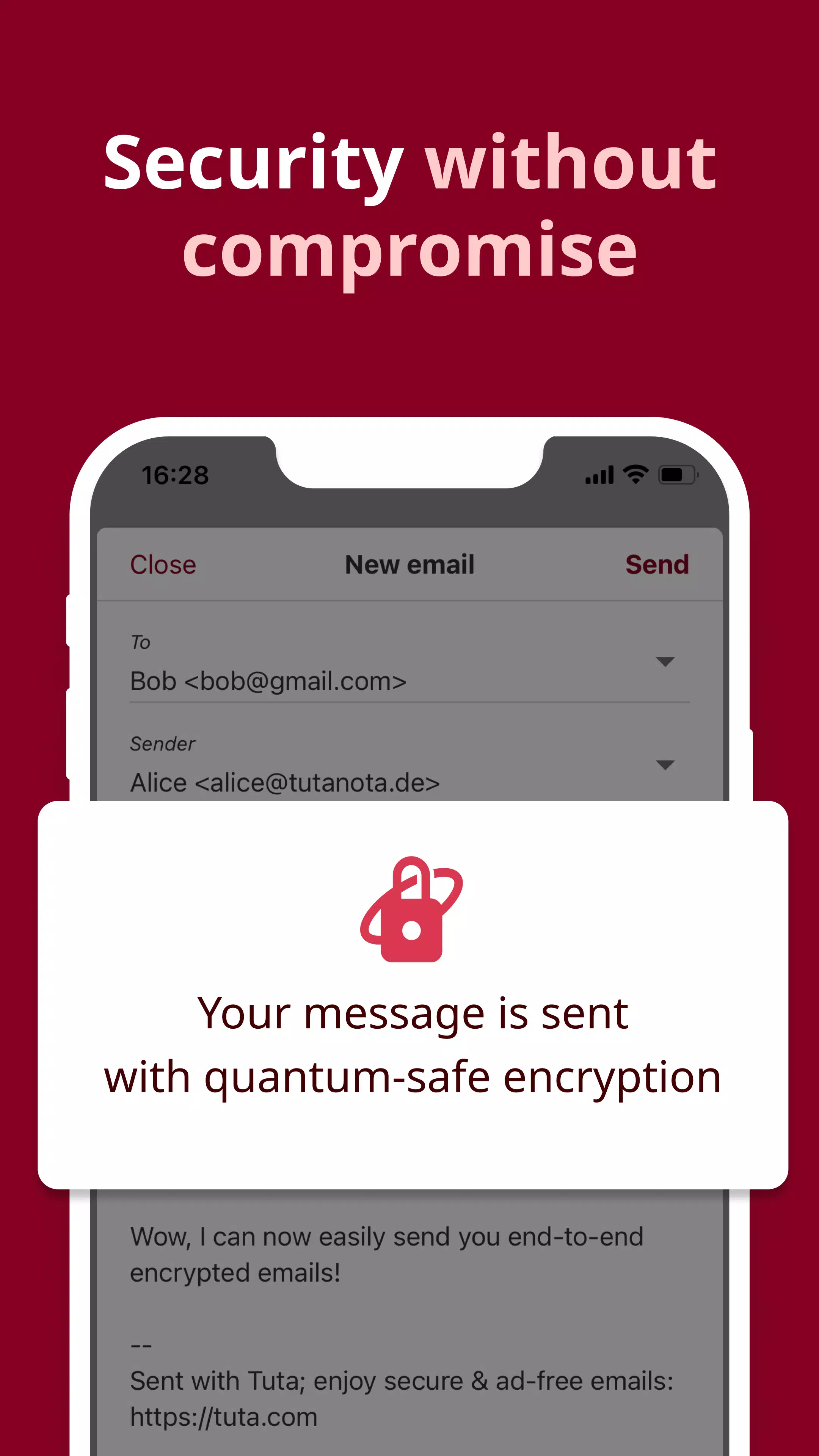 Private Encrypted Email Tuta ảnh chụp màn hình 4