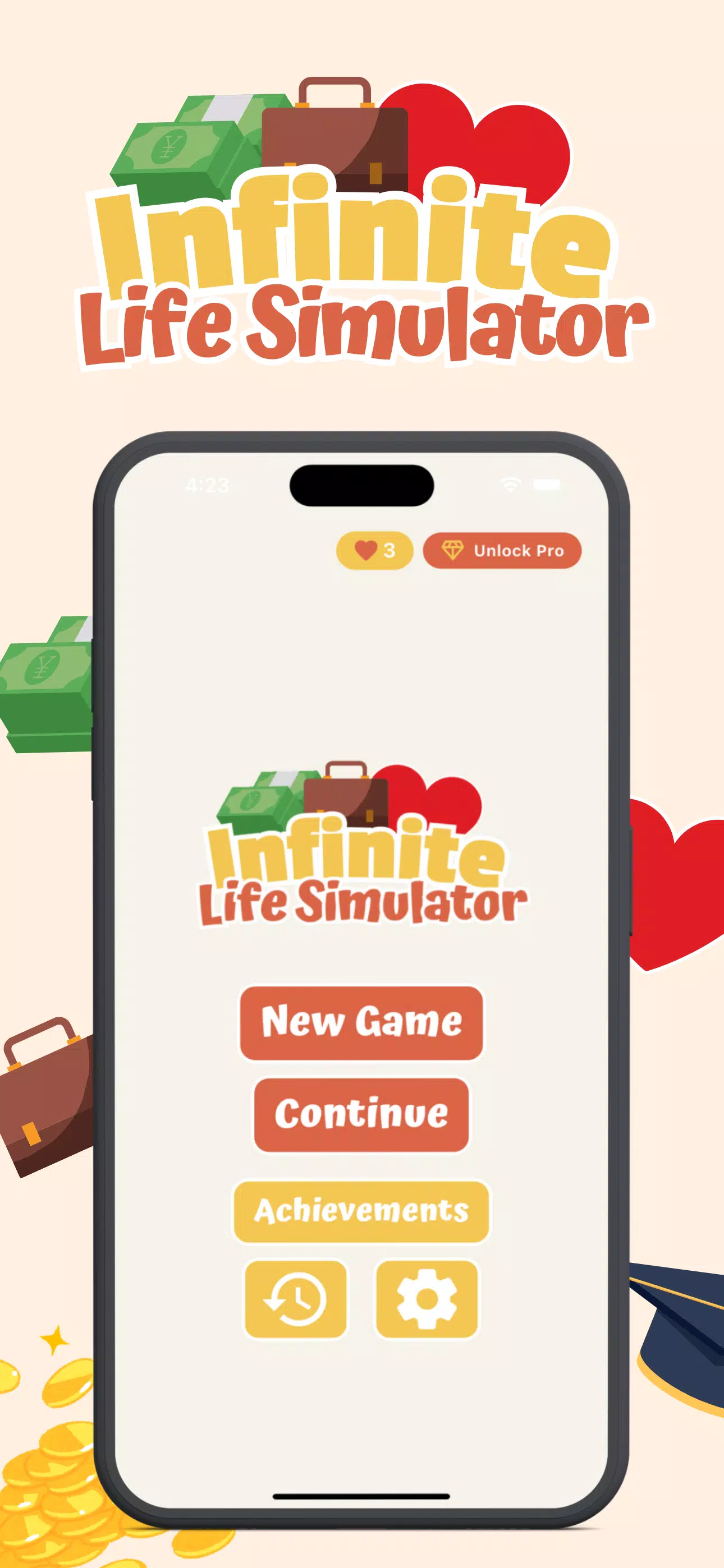 Infinite Life Simulation Screenshot 1