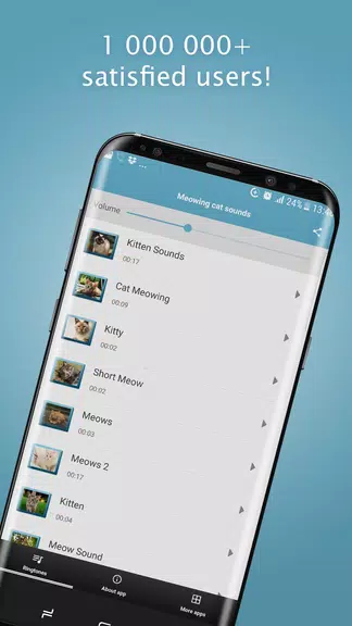 Meowing Cat Sounds Ringtones Capture d’écran1