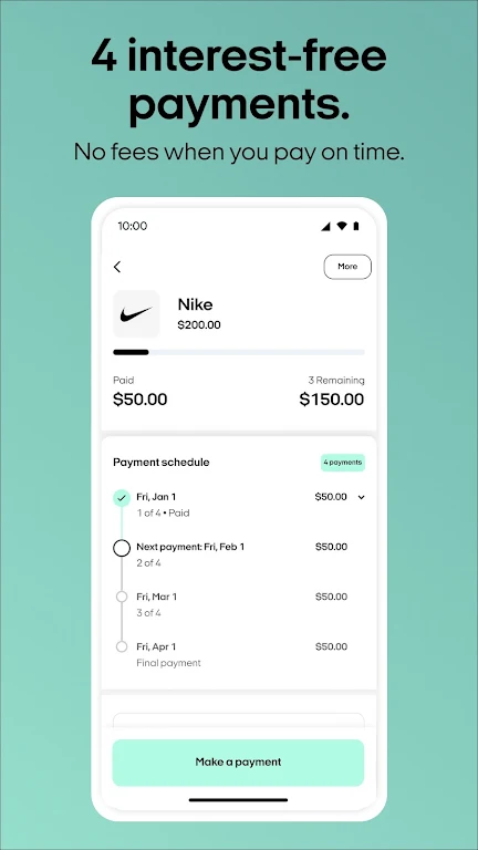 Afterpay - Buy Now, Pay Later screenshot 4