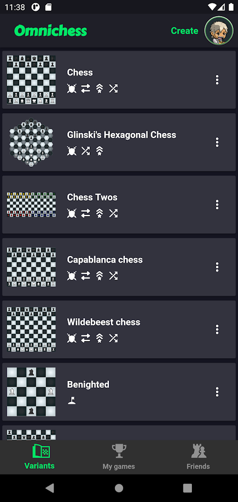 ภาพหน้าจอ Omnichess - Chess Variants! 3