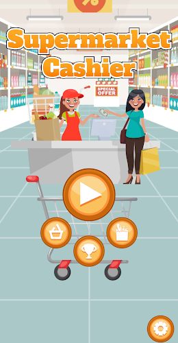 ภาพหน้าจอ Supermarket Cashier Simulator 1