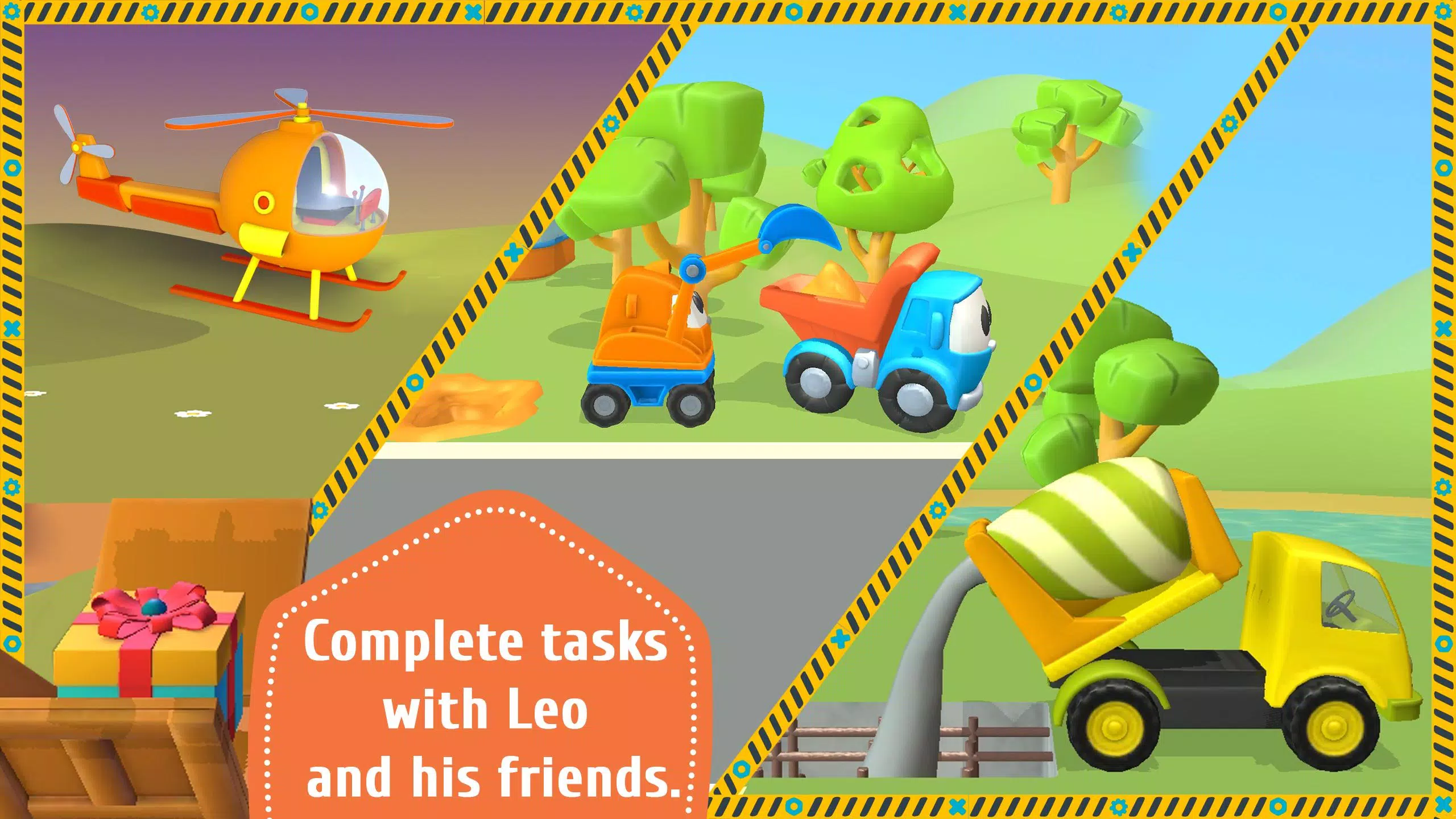 Leo and Сars: games for kids Screenshot 3