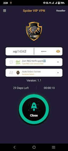 ภาพหน้าจอ Spider VIP VPN 2