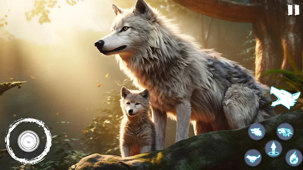 Wild Wolf Games - Animal Games Screenshot 4