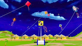 Osman Gazi kite flying 3d game 스크린샷 1