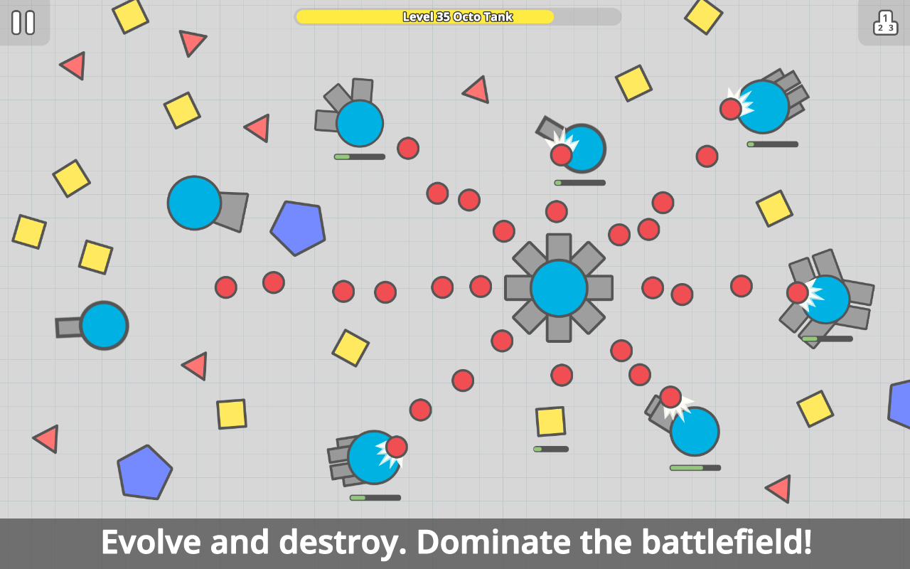 diep.io ảnh chụp màn hình 1