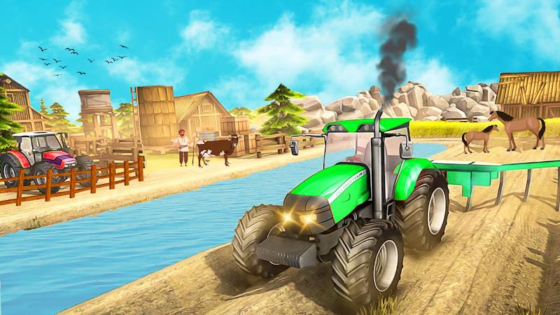 Tractor Games Farmer Simulator captura de pantalla 3