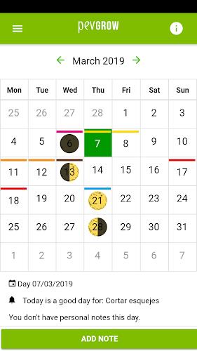 Marijuana Lunar Calendar स्क्रीनशॉट 4