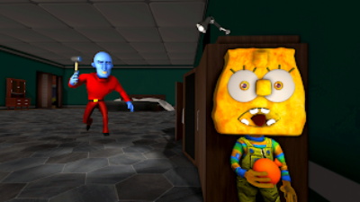 Scary Neighbor Sponge Secret screenshot 2