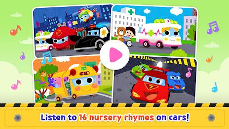 Baby Shark Car Town: Kid Games ảnh chụp màn hình 1