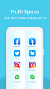 ภาพหน้าจอ Multi Space - Multiple Account 1