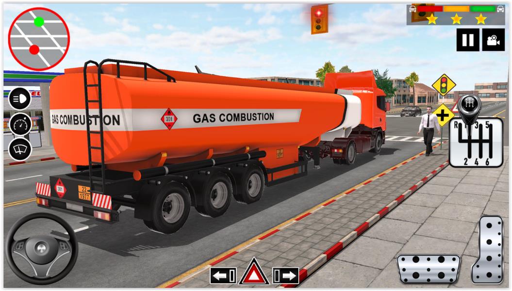 ภาพหน้าจอ Oil Tanker Truck Driving 3