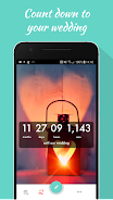 Wedding Countdown Widget captura de pantalla 1