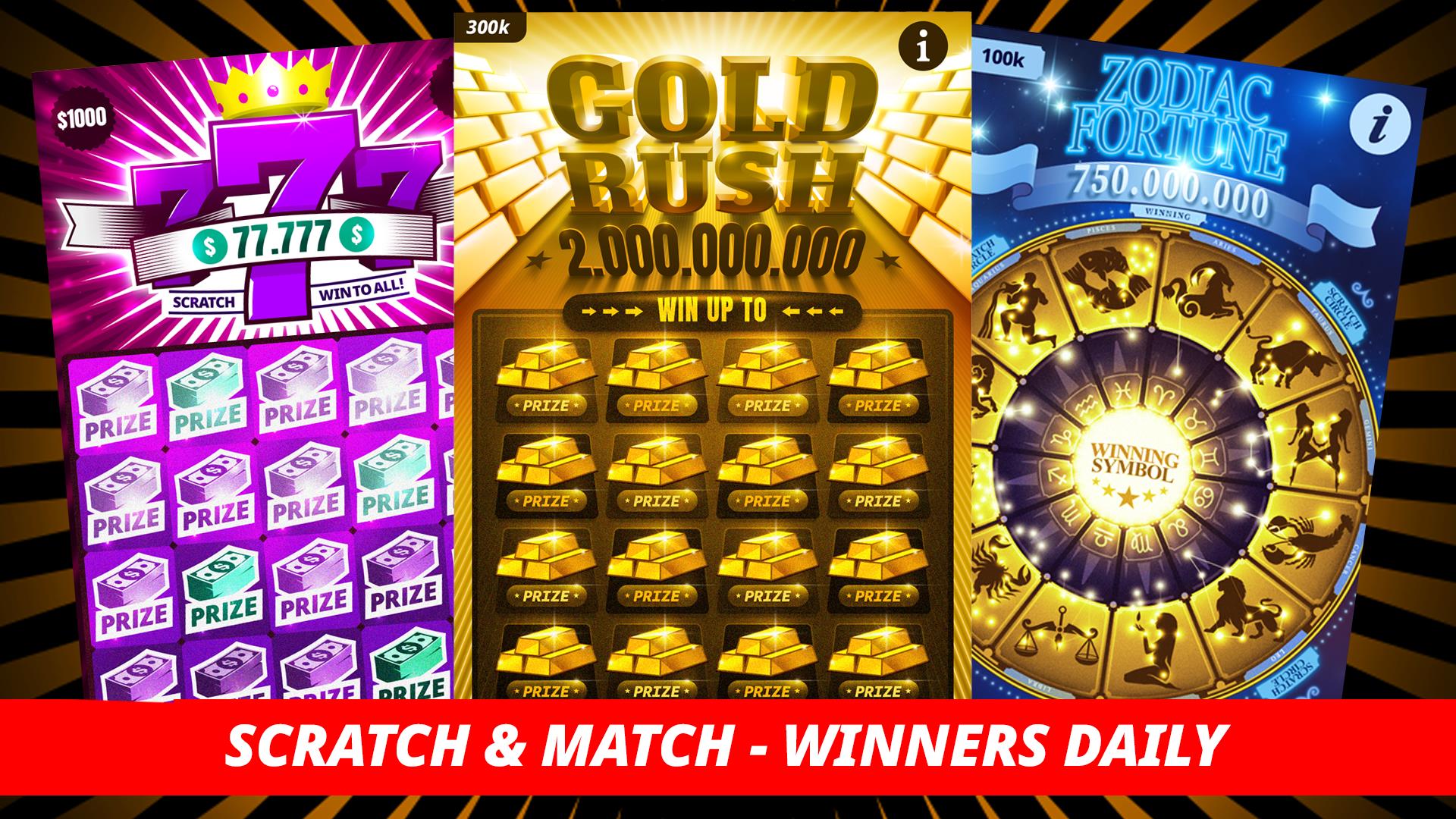 Lottery Scratchers - Winners screenshot 1