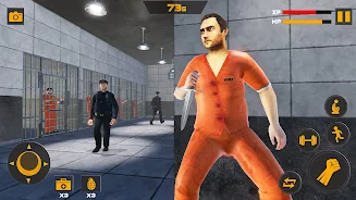 Grand Jail Prison Escape Games ảnh chụp màn hình 1