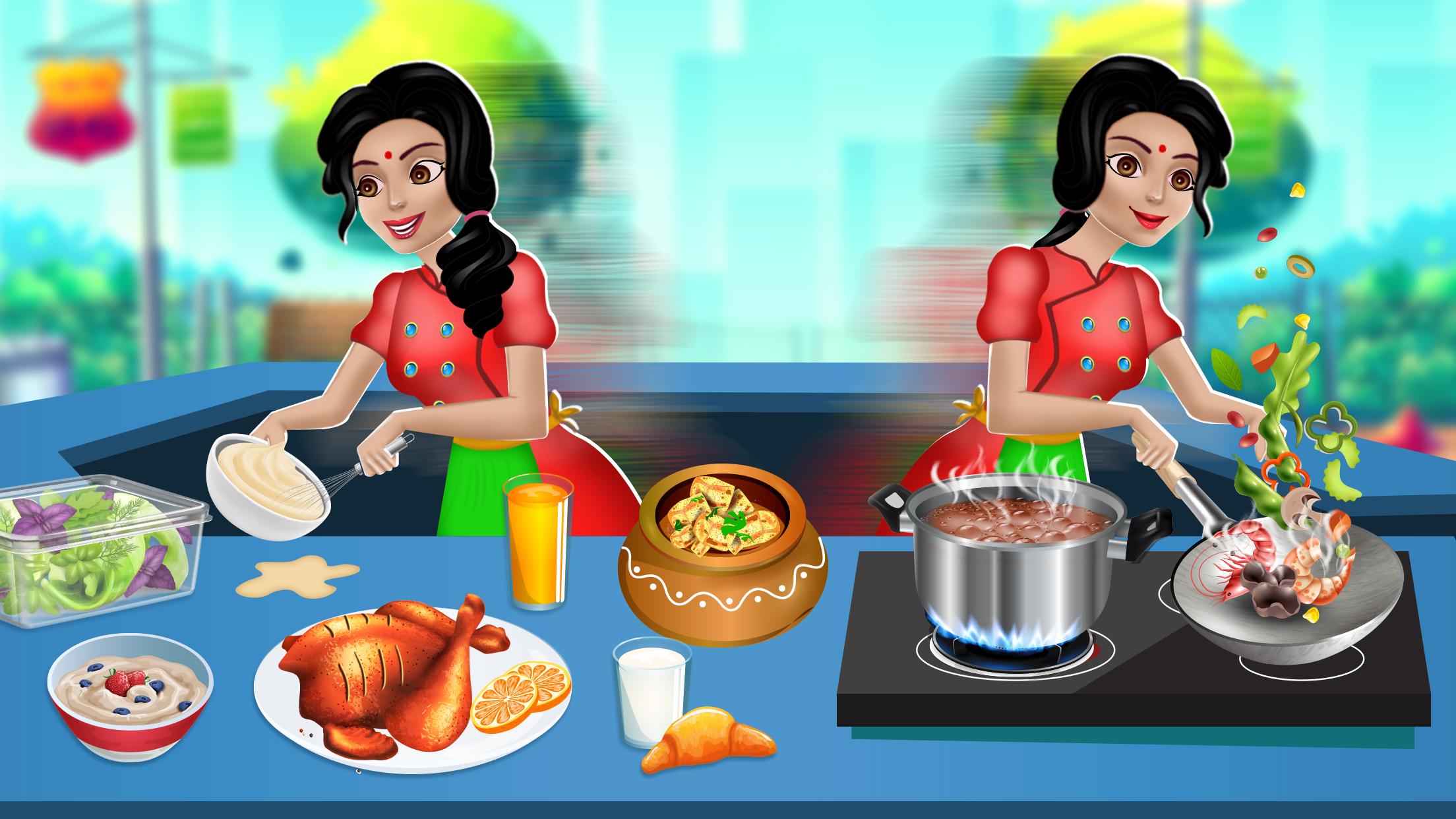 Screenshot Indian Food Cooking Restaurant 3