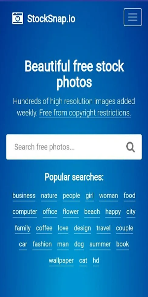StockSnap.io Screenshot 1