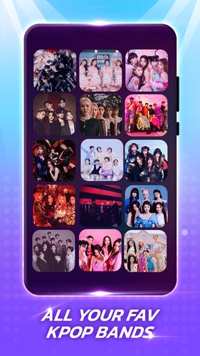 Kpop Piano Star captura de pantalla 1