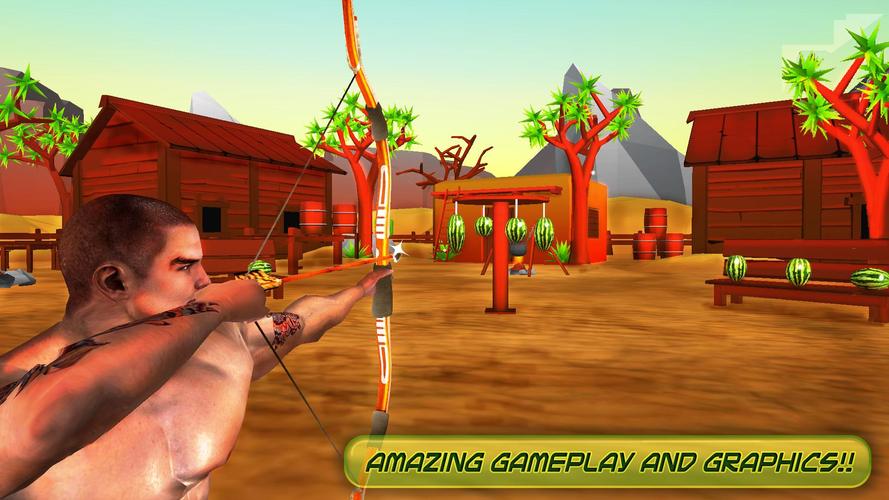 Watermelon Shooting : Archery screenshot 1