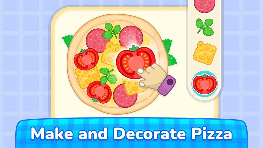 Kids Cooking Games 2 year olds 스크린 샷 1