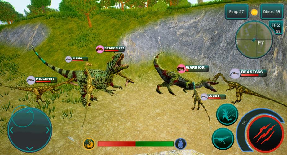 The Cursed Dinosaur Isle ekran görüntüsü 1