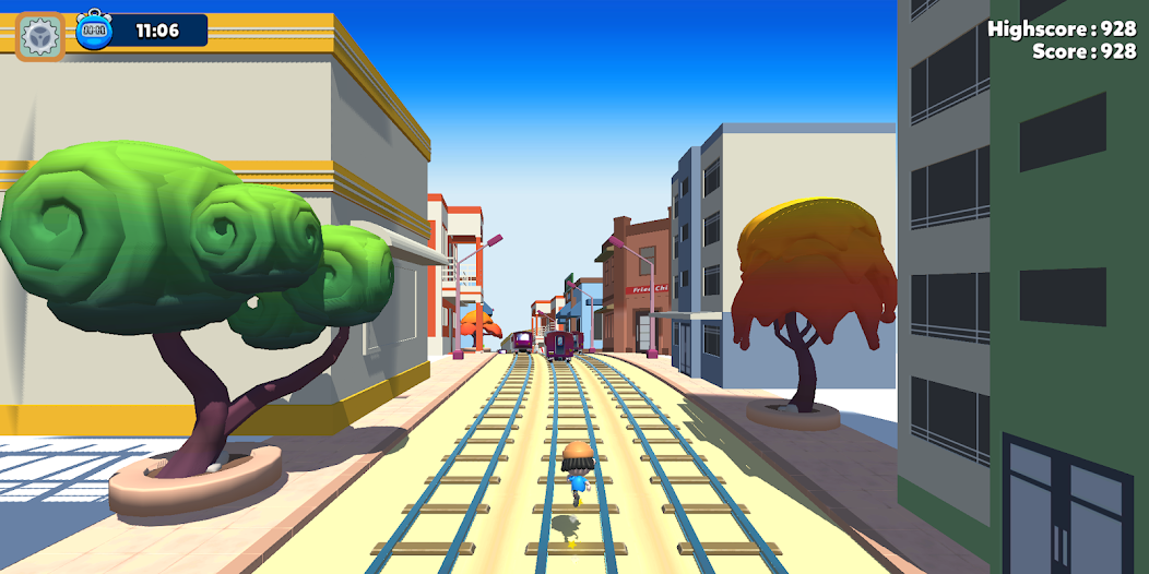 Subway Run Mod स्क्रीनशॉट 2