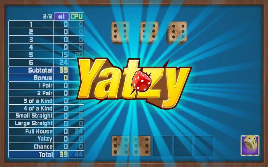 Yatzy Dice Game экрана 4