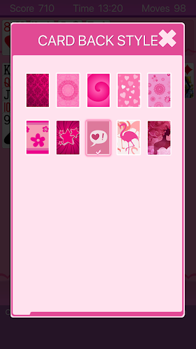 Pink Solitaire screenshot 3