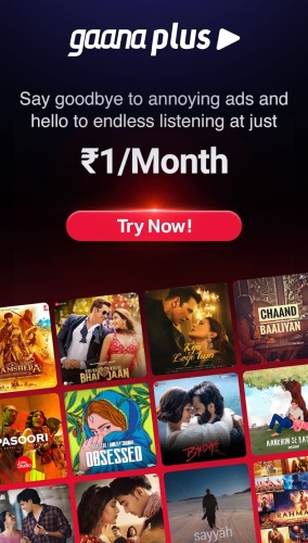 Gaana: MP3 Songs, Music App Screenshot 1