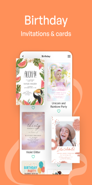 ภาพหน้าจอ Invitation Maker 1