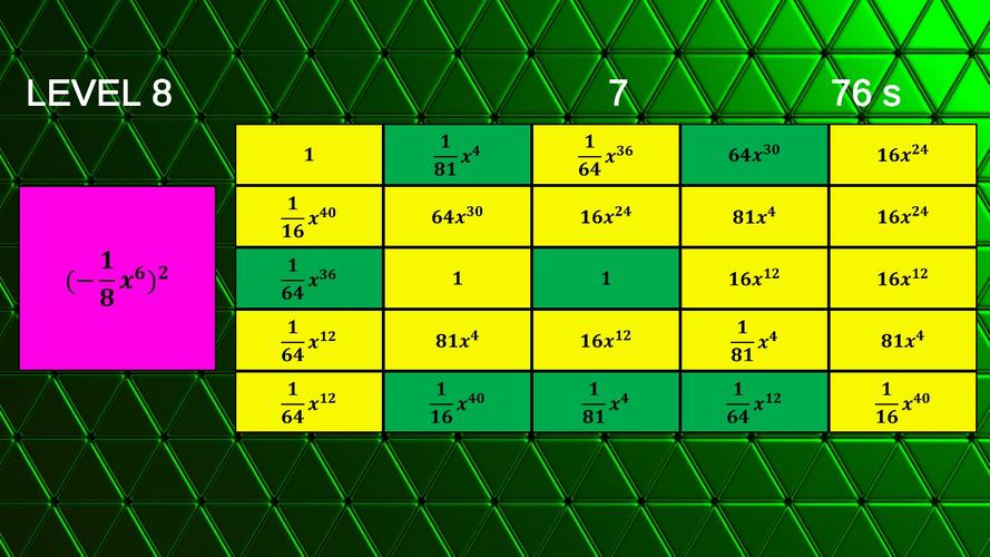 Polynomial Bingo (Mathematics) screenshot 4